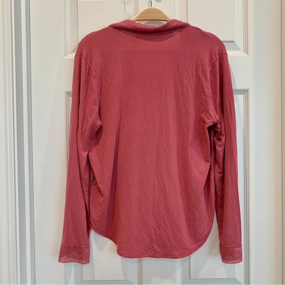 Victoria’s Secret Lady Pink Heavenly Modal Long Sleeves Pajama Top - Picture 5 of 10